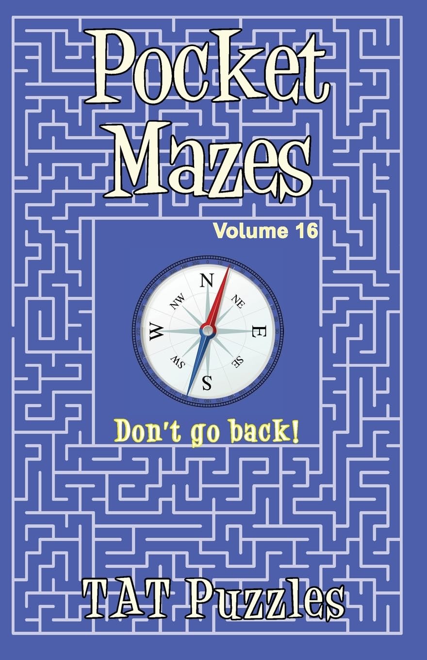 Pocket Mazes - Volume 16 Leisure & Fun Books