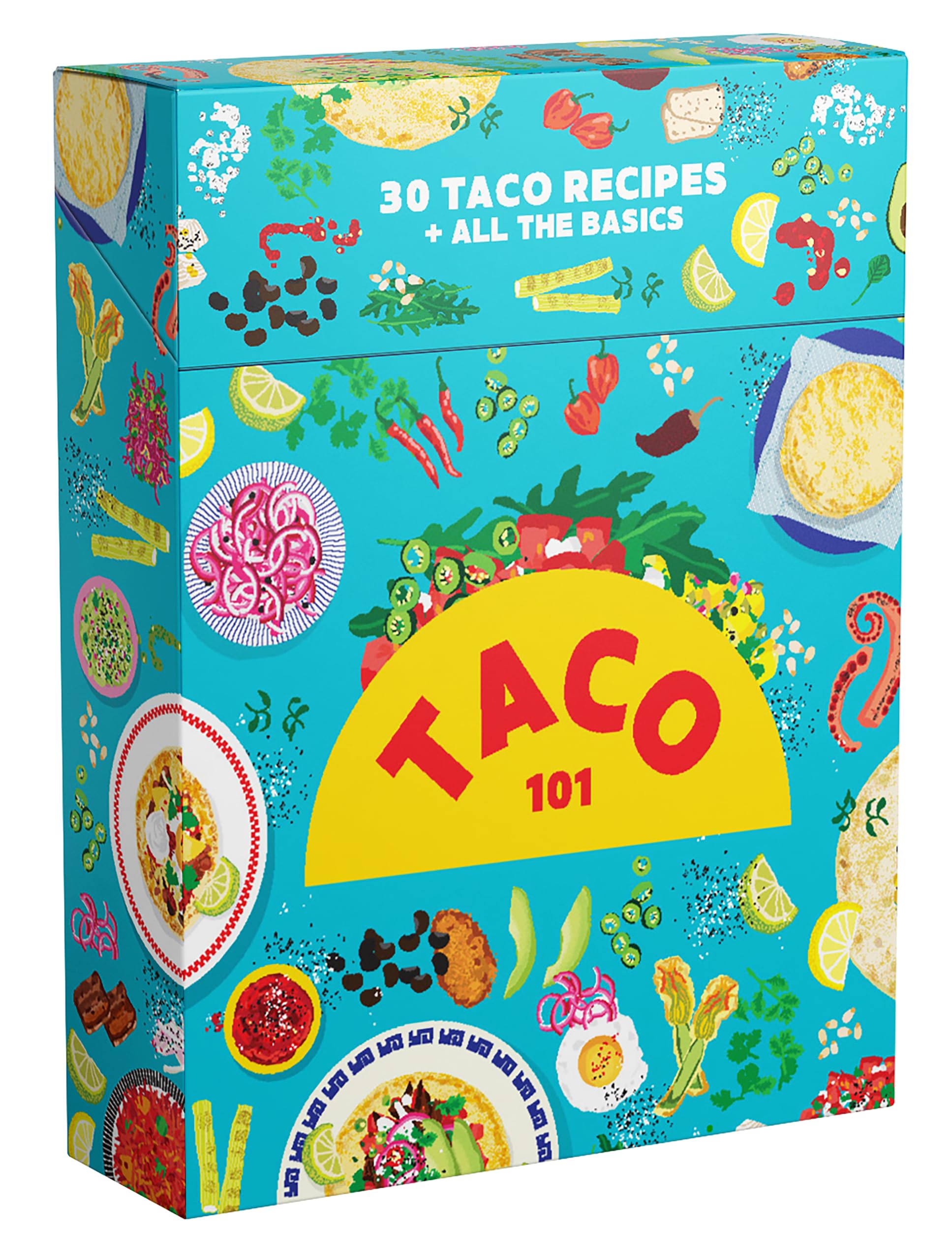 Taco 101 Deck of Cards: 30 Taco Recipes + All the Basics Film, Art & Culture