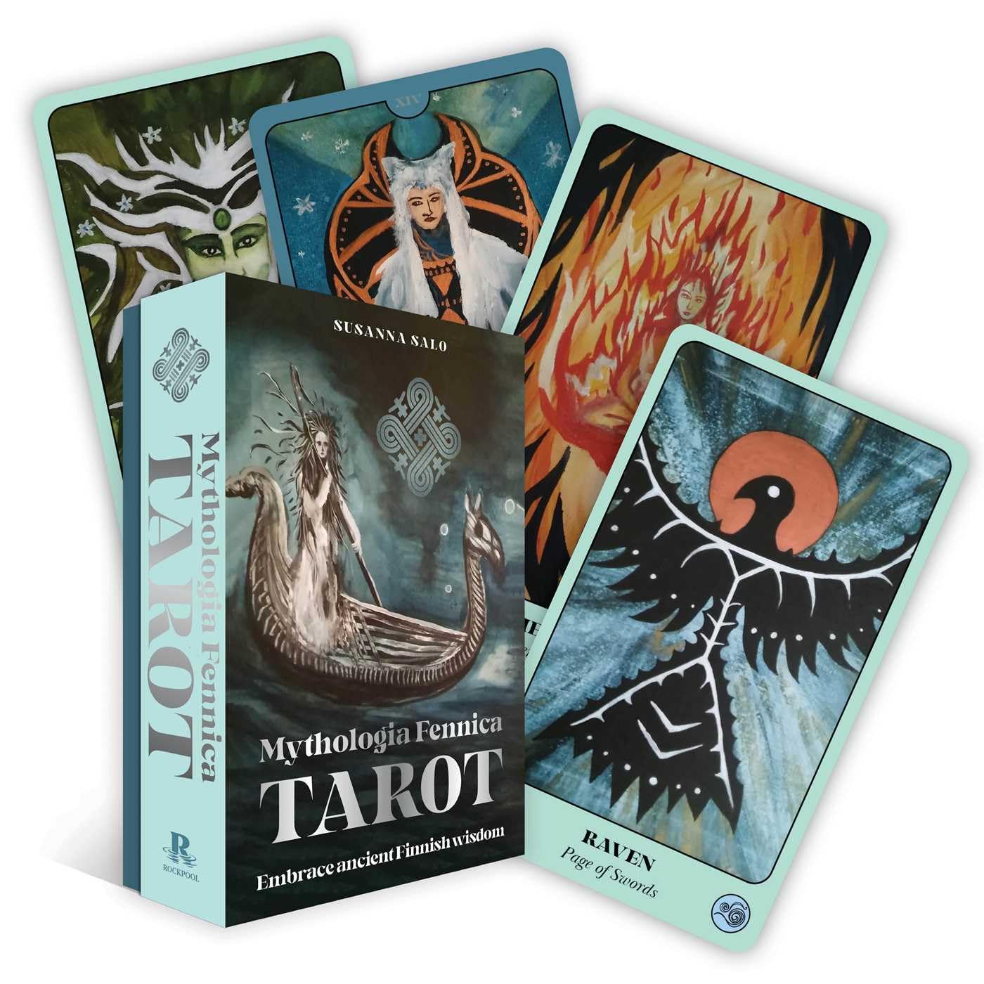 Mythologia Fennica Tarot: Embrace ancient Finnish wisdom (Rockpool Tarot) Social Sciences