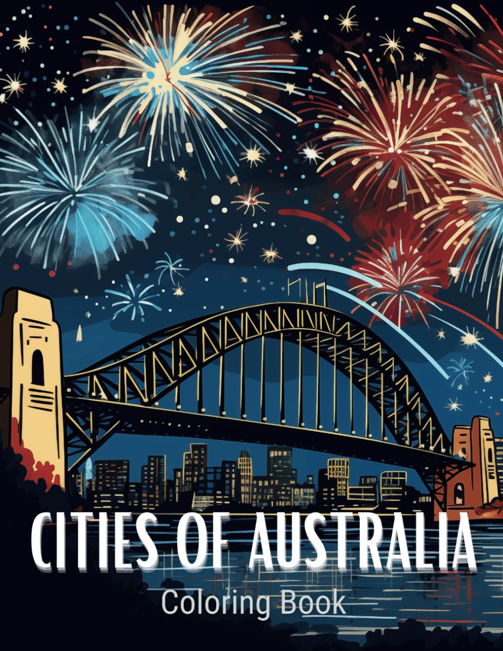 Cities of Australia Coloring Book: A Journey Through Sydney, Melbourne, Brisbane, Gold Coast, Perth and More. (Beautiful Australia) Hobbies & Crafts