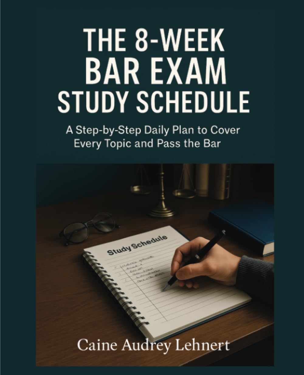 The 8-Week Bar Exam Study Schedule: A Step-by-Step Daily Plan to Cover Every Topic and Pass the Bar Learning & Reference
