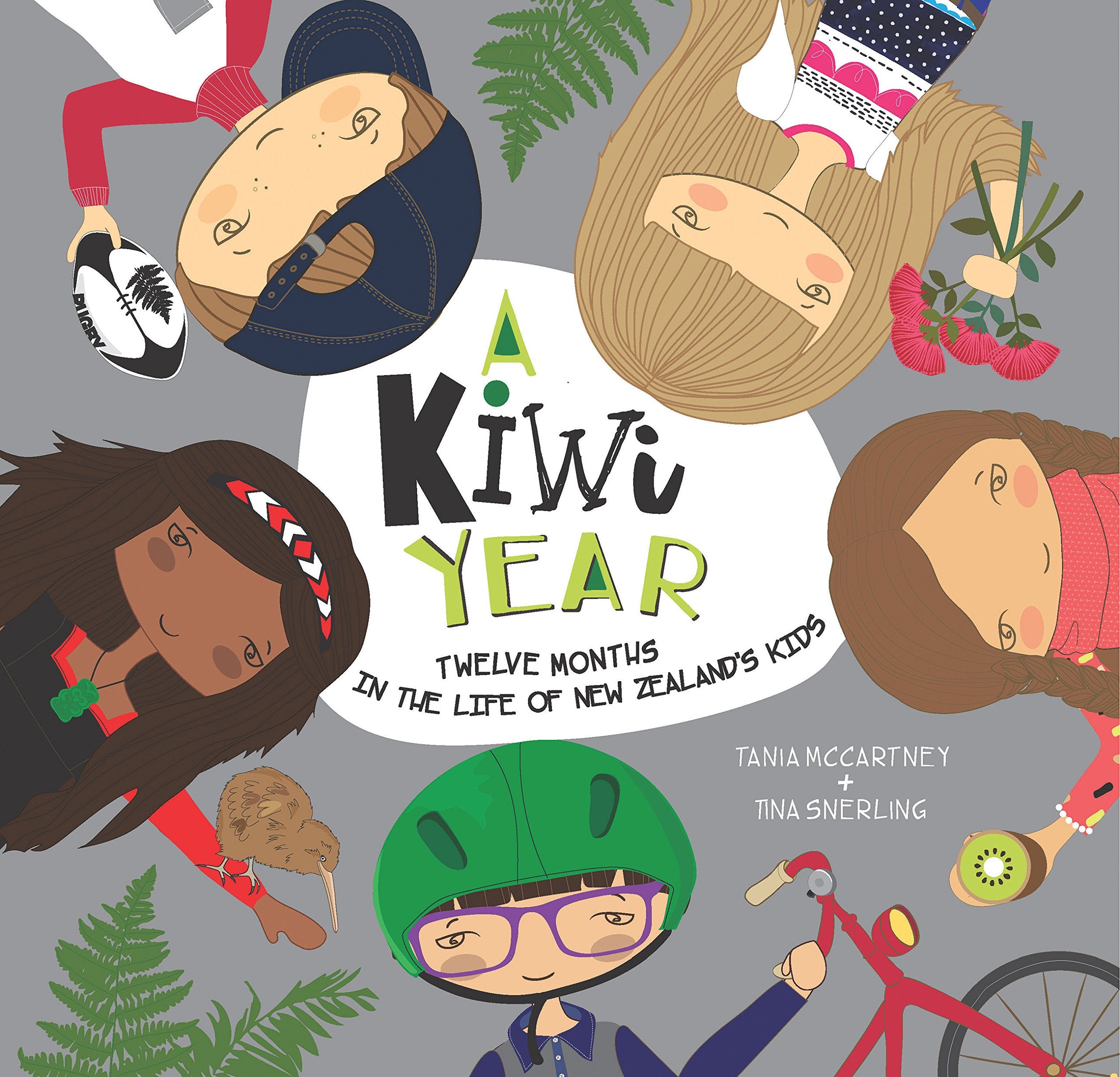 A Kiwi Year: Twelve months in the life of New Zealand's kids (A Kids' Year) Non-fiction