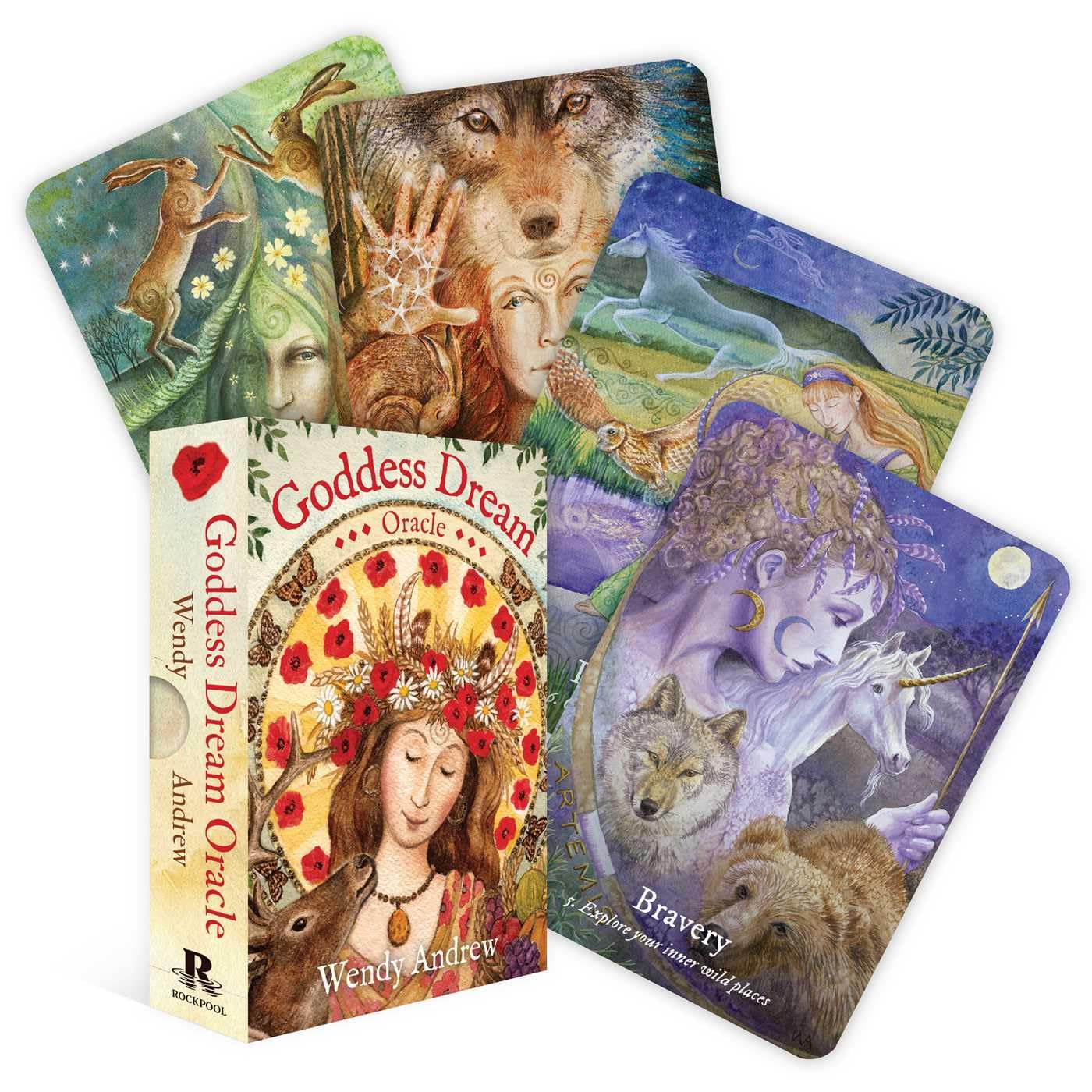 Goddess Dream Oracle: (book & Cards) (Rockpool Oracle Cards) Religion & Esotericism