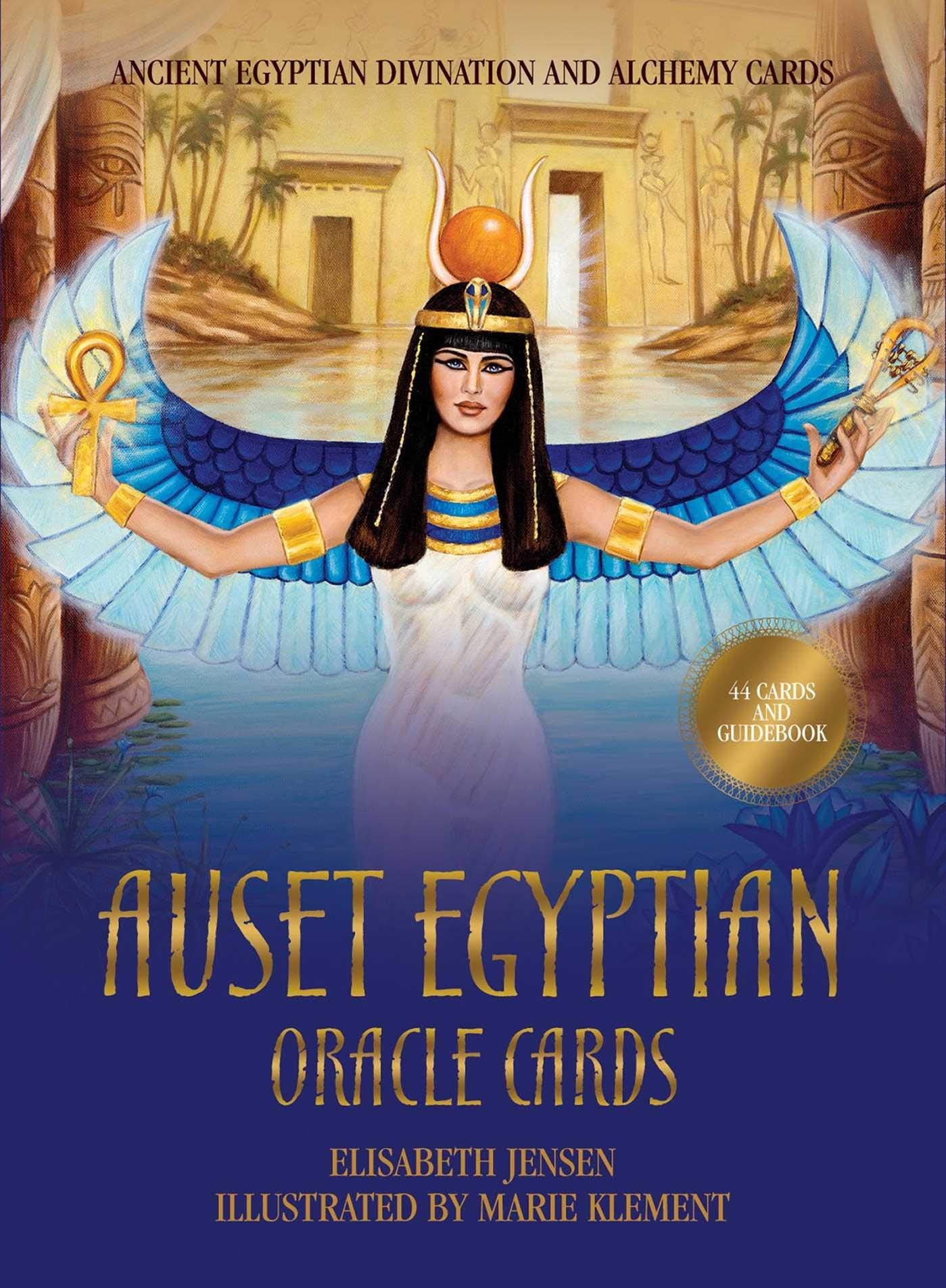 Auset Egyptian Oracle Cards: Ancient Egyptian Divination and Alchemy Cards (Rockpool Oracle) Religion & Esotericism