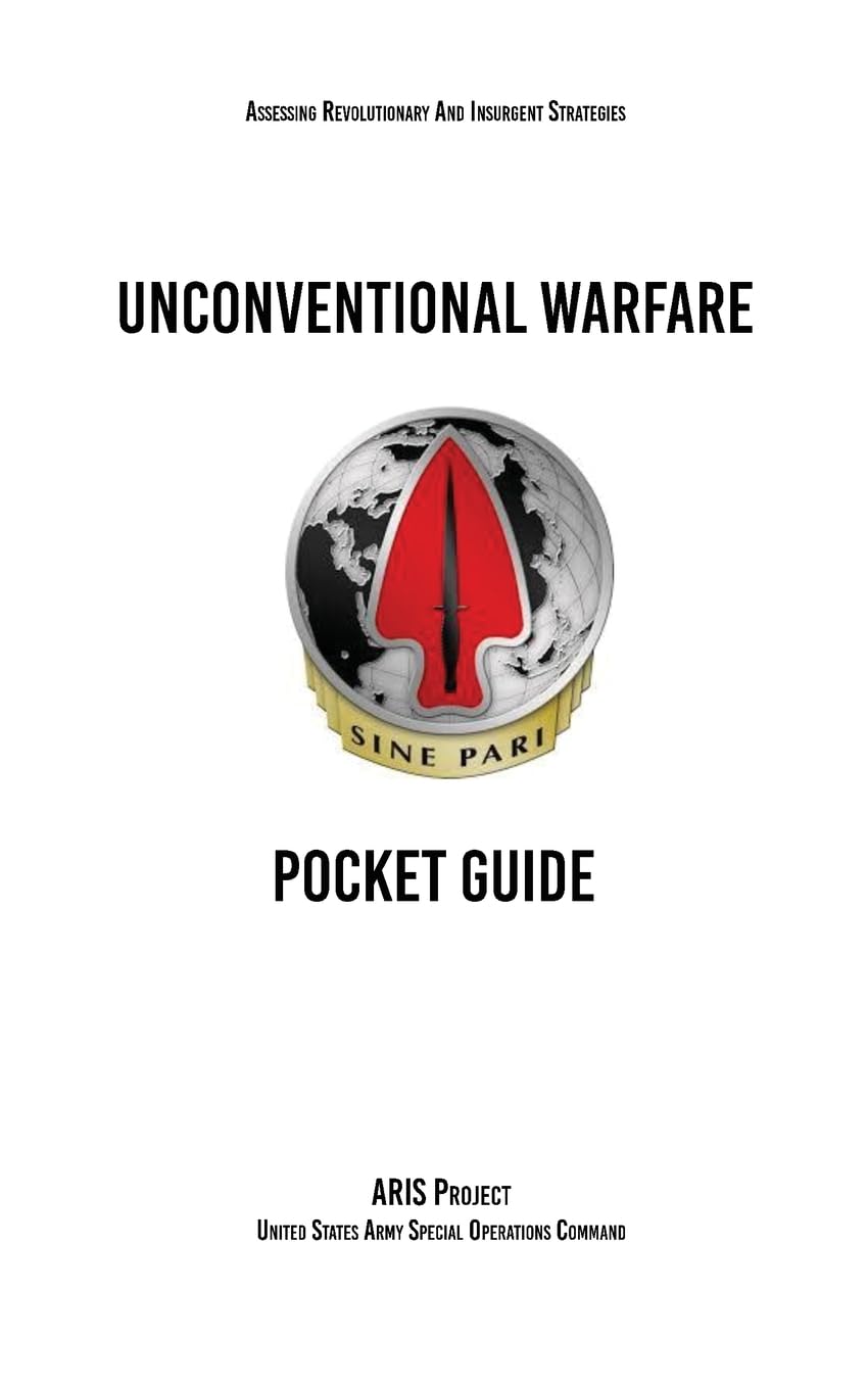 Unconventional Warfare Pocket Guide Social Sciences