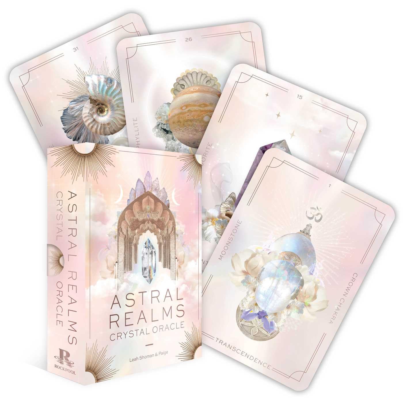 Astral Realms Crystal Oracle: A 33-Card Deck and Guidebook Health, Nutrition & Fitness
