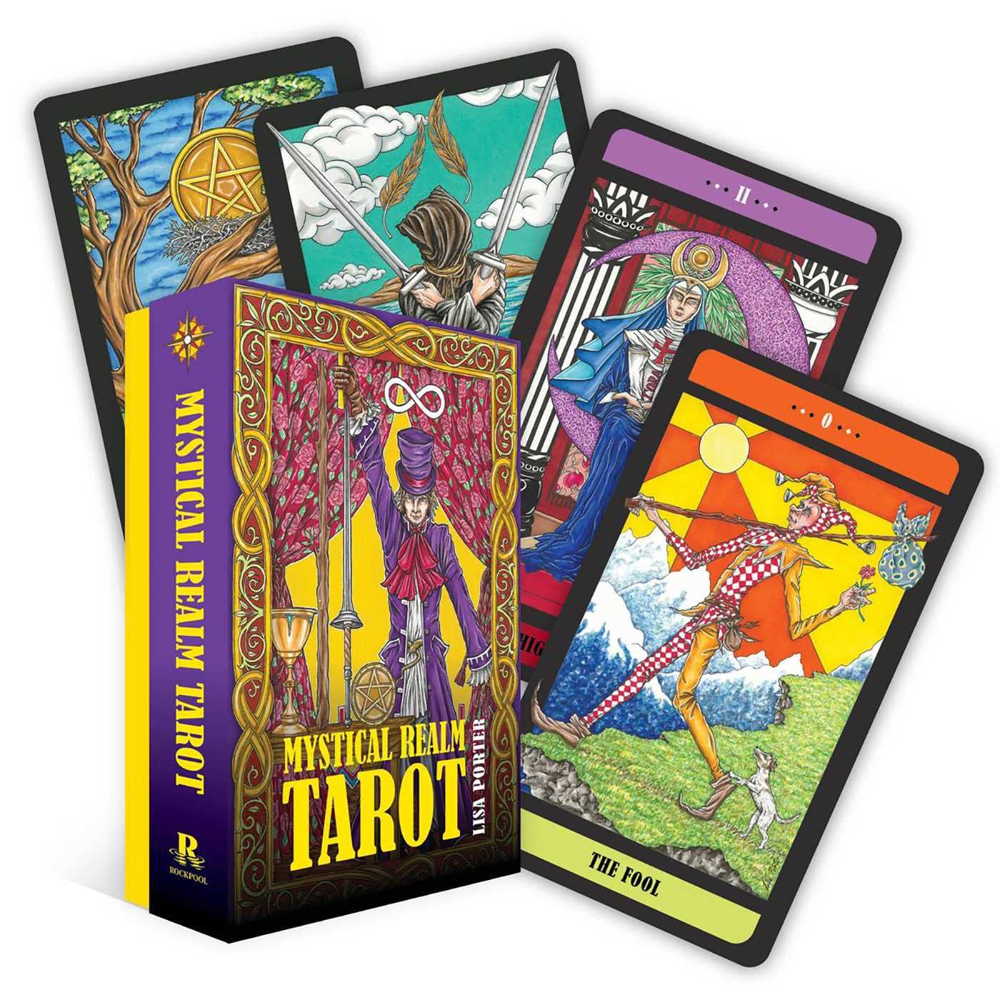 Mystical Realm Tarot: 78 Full-color Cards and 96-page Guidebook Lifestyle