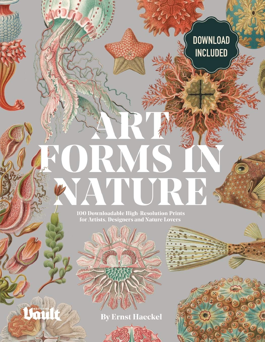 Art Forms in Nature by Ernst Haeckel: 100 Downloadable High-Resolution Prints for Artists, Designers and Nature Lovers (Image Archive Series by Vault Editions) Film, Art & Culture