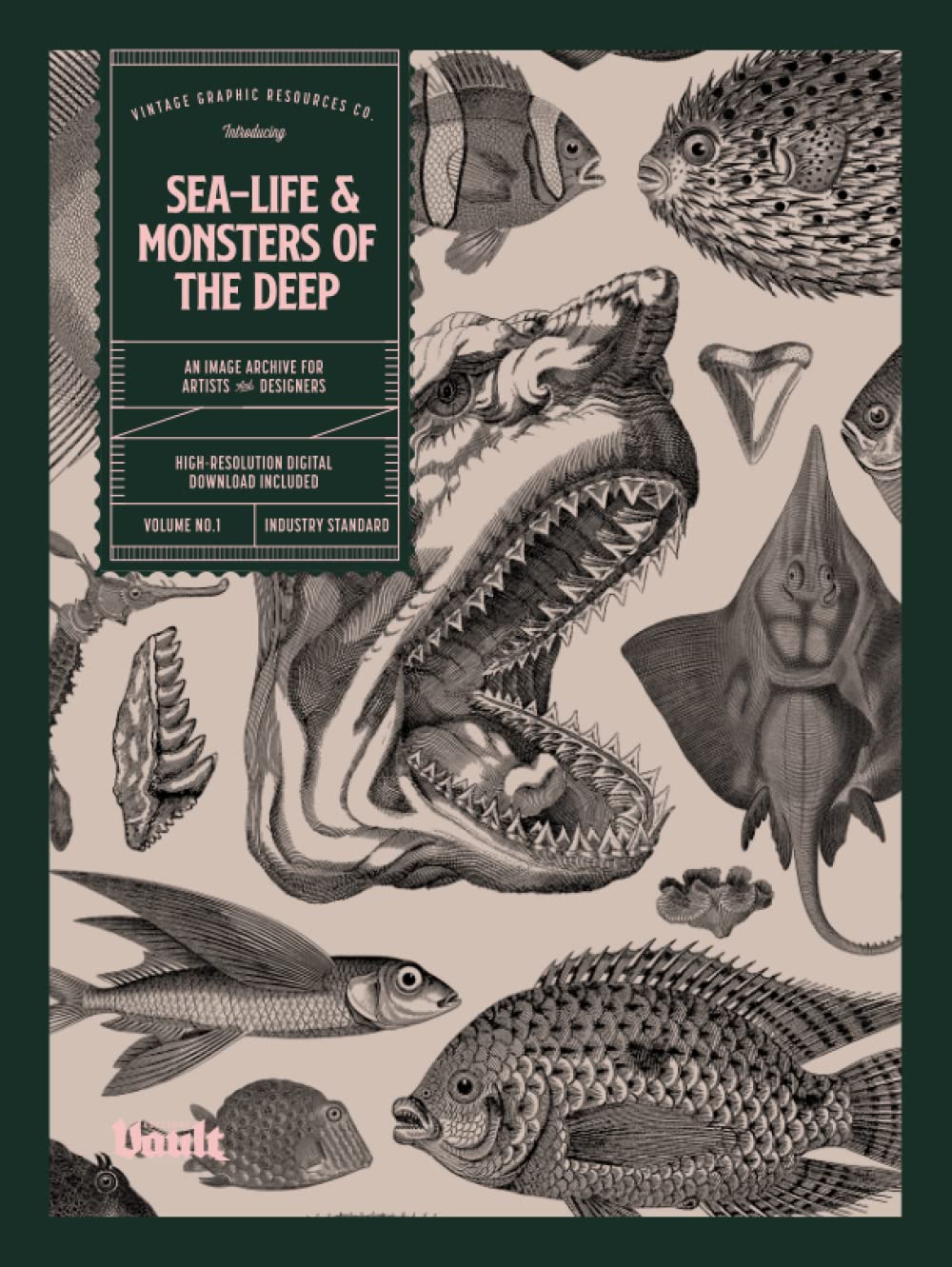 Sea-life & Monsters of the Deep: An Image Archive of 561 Downloadable Images for Artists and Designers Film, Art & Culture