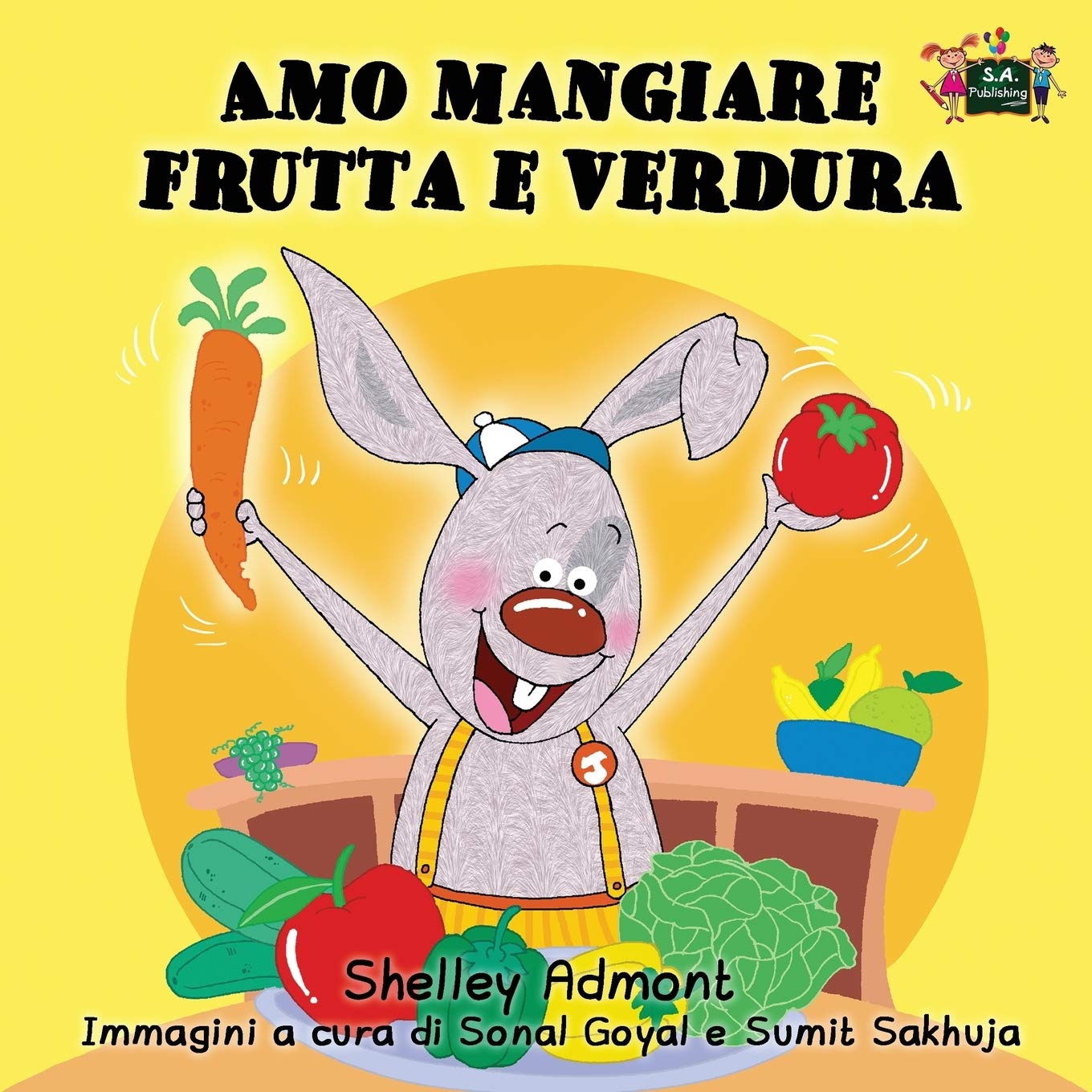 Amo mangiare frutta e verdura Foreign Languages ​​& Dictionaries