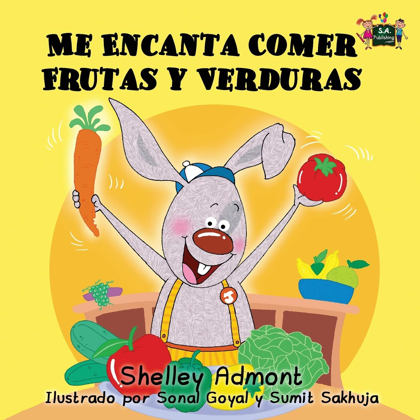 Me Encanta Comer Frutas y Verduras Foreign Languages ​​& Dictionaries