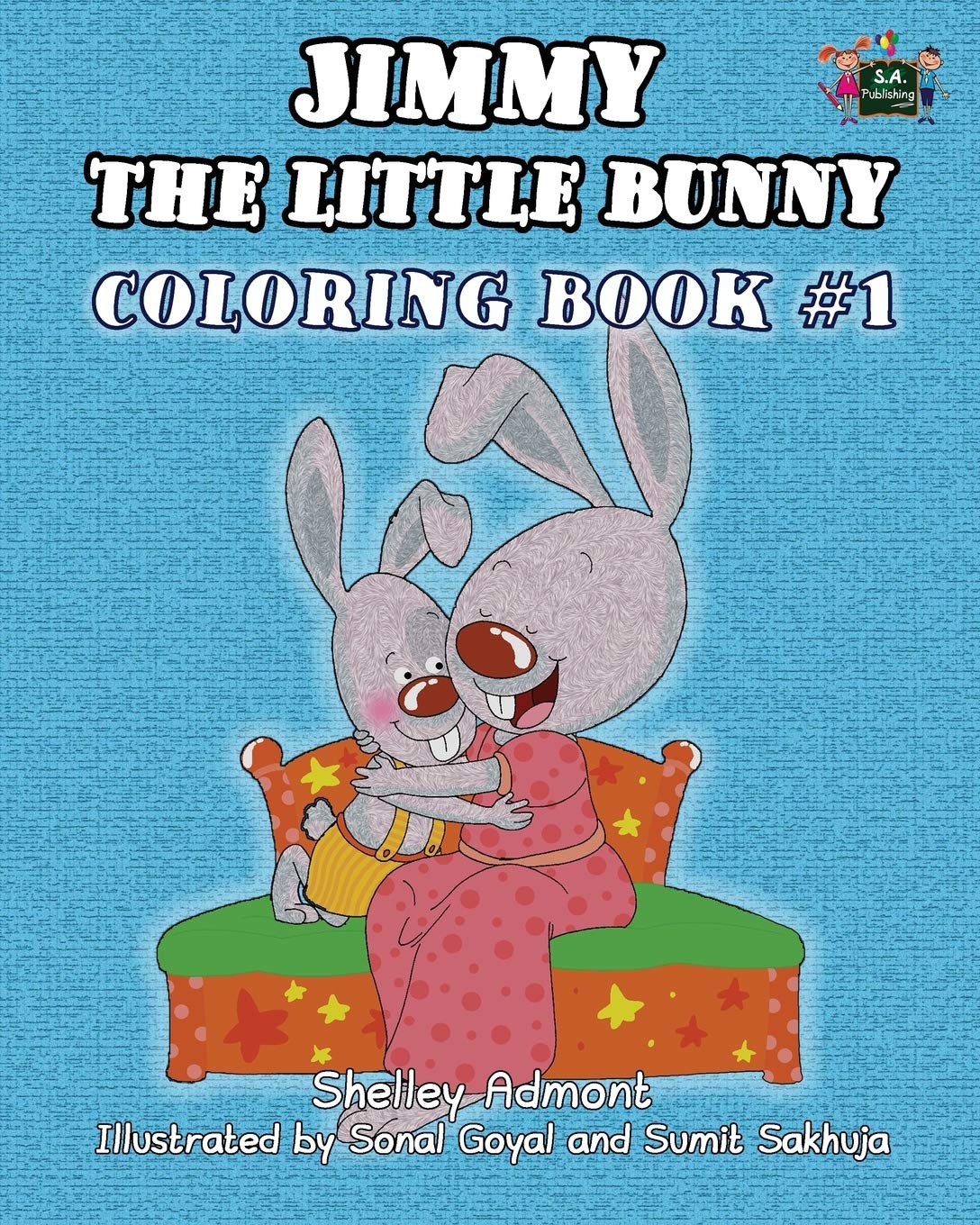 Jimmy the little bunny. Coloring book #1 Non-fiction