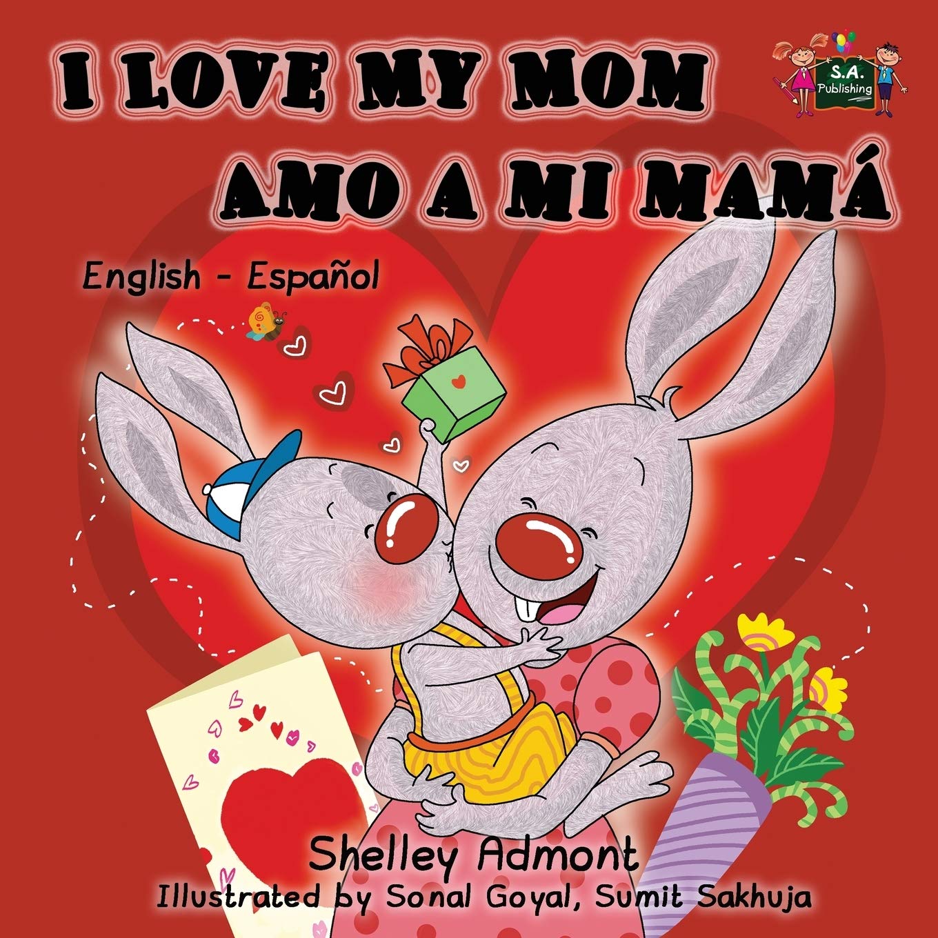 I Love My Mom Amo a mi mamá Foreign Languages ​​& Dictionaries
