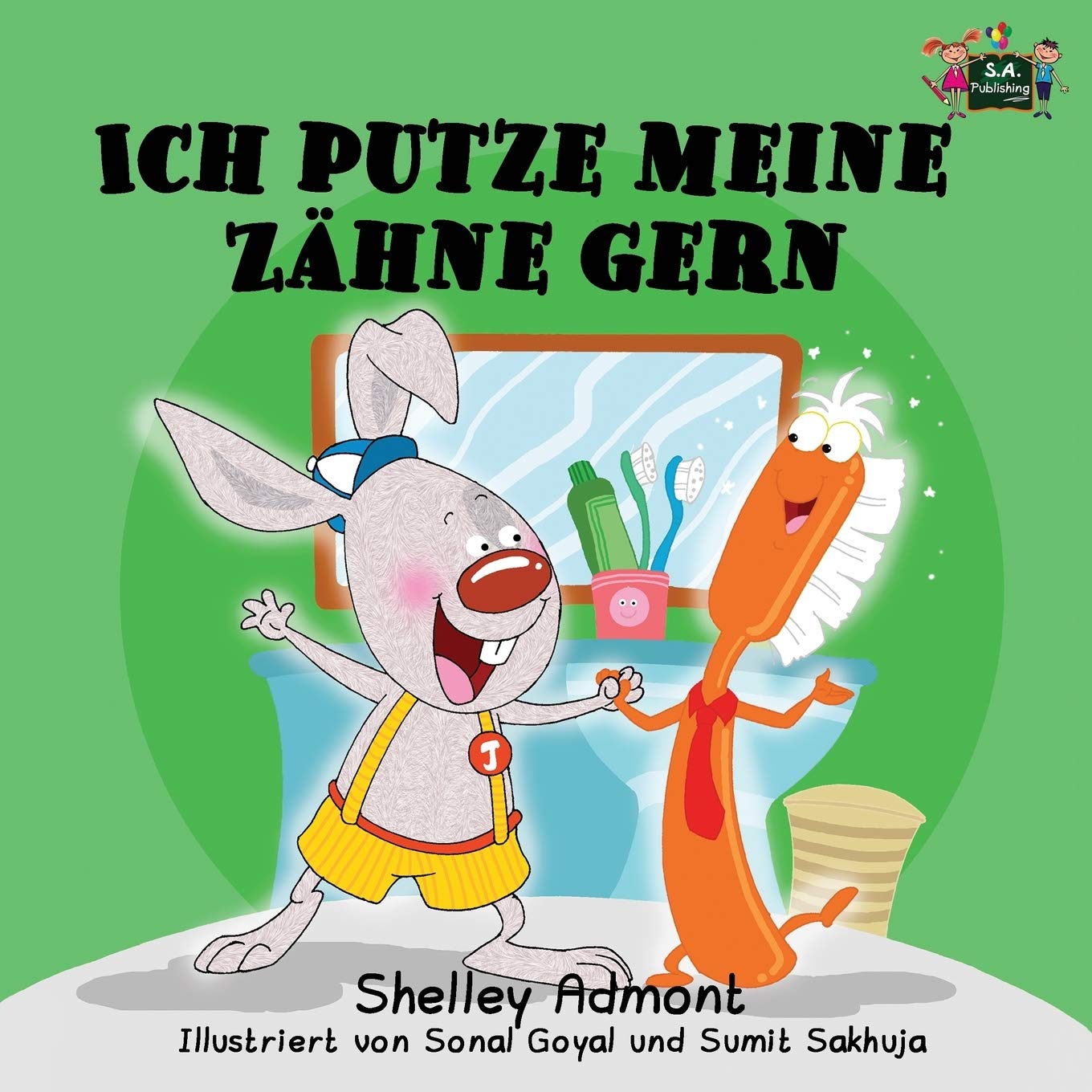 Ich putze meine Zähne gern Foreign Languages ​​& Dictionaries