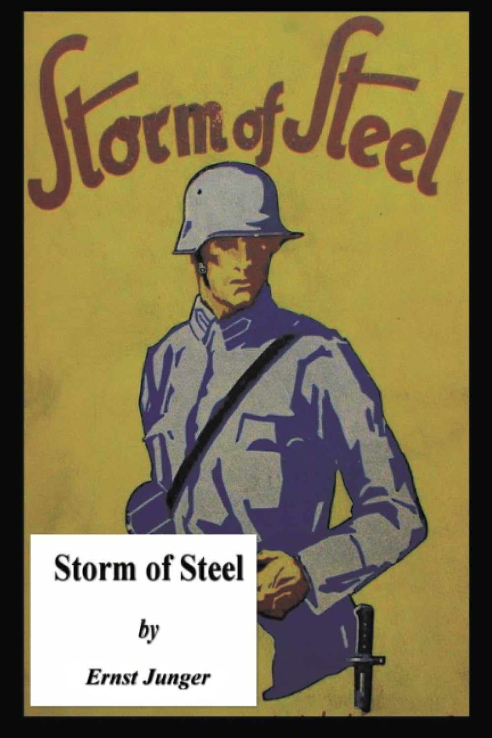 The Storm of Steel: Original 1929 Translation Books