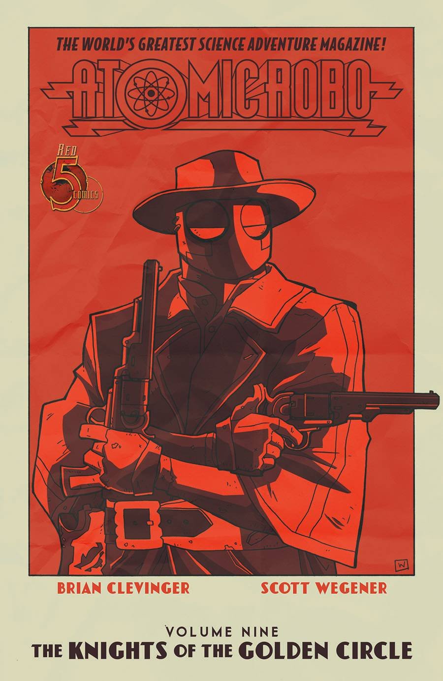 Atomic Robo Volume 9 the Knights of the Golden Circle Manga