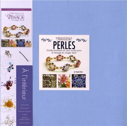 Introduction à l'enfilage des perles: Guide pratique et sans outils pour le tissage en angle droit book