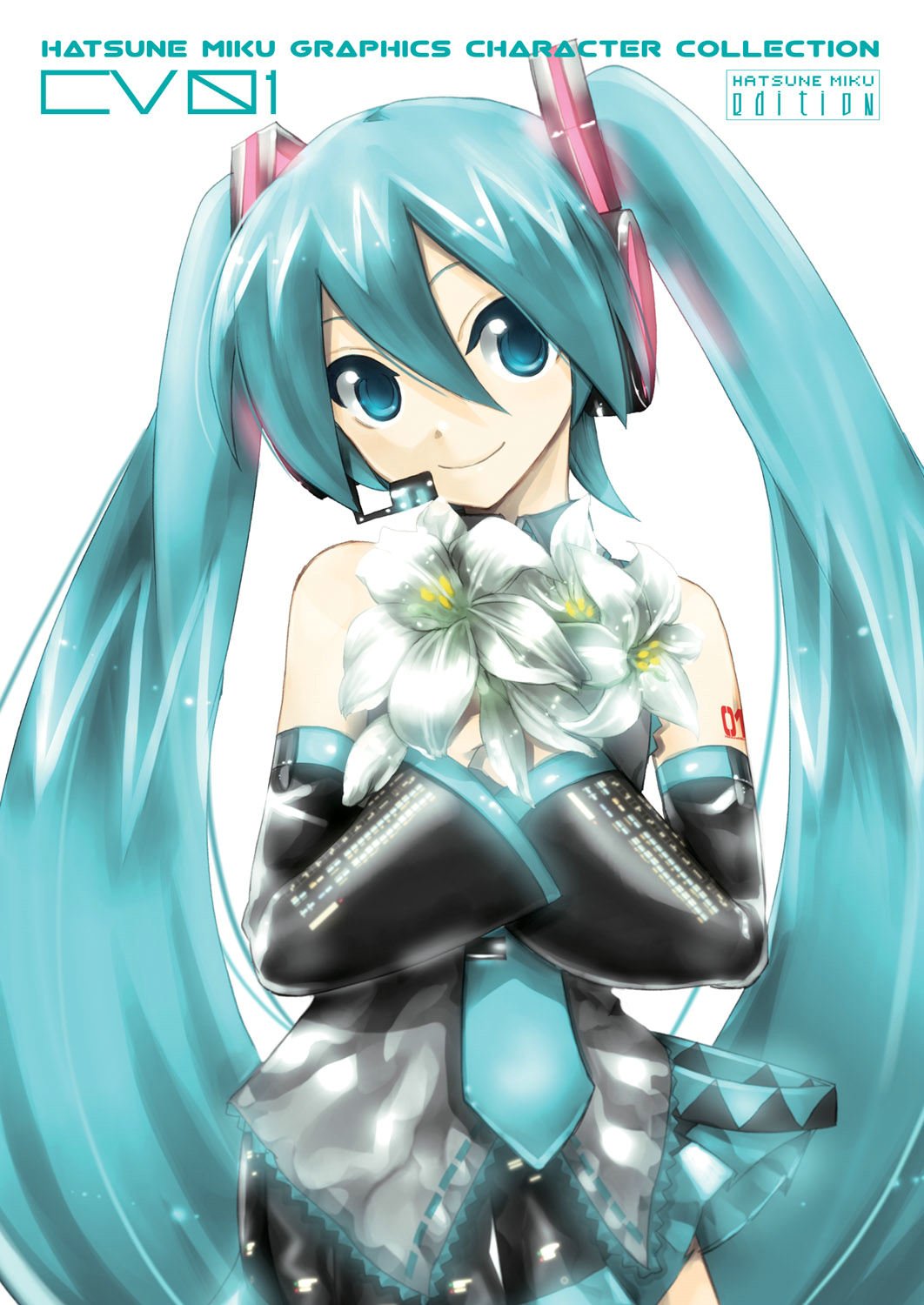 Hatsune Miku Graphics: Character Collection CV01 - Hatsune Miku Edition- book