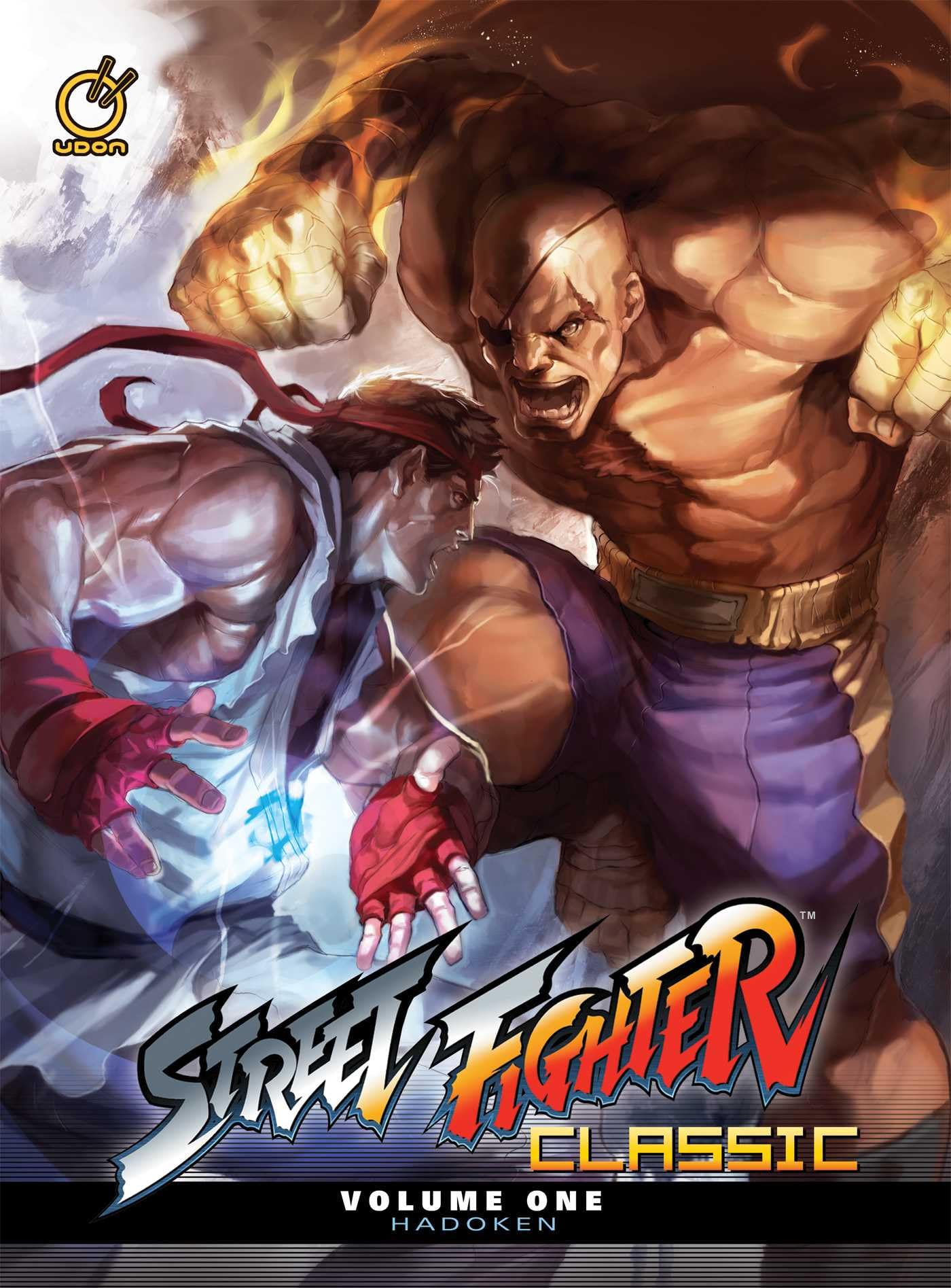Street Fighter Classic Volume 1: Hadoken (STREET FIGHTER CLASSIC HC) Manga
