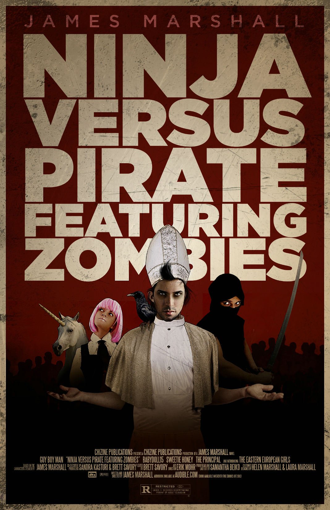 Ninja Versus Pirate Featuring Zombies (The How to End Human Suffering Series, 1) Humour & Satire