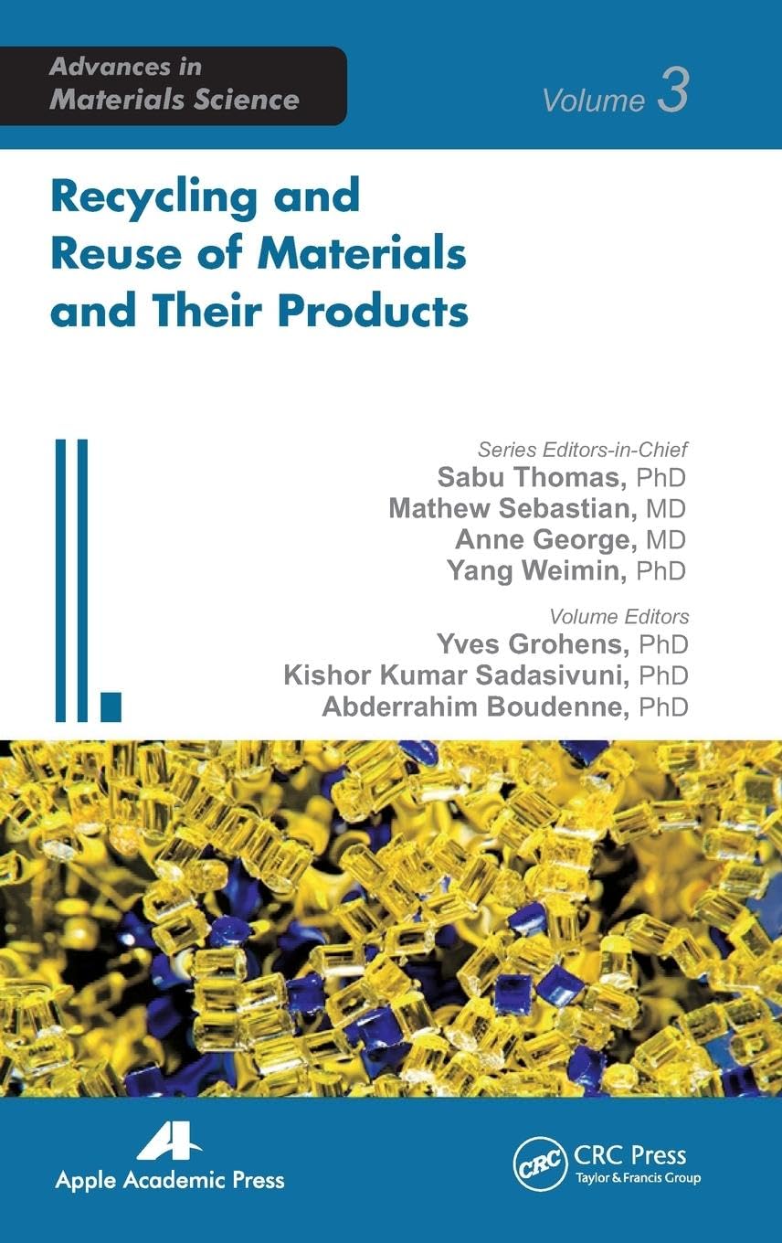 Recycling and Reuse of Materials and Their Products Business & Technology