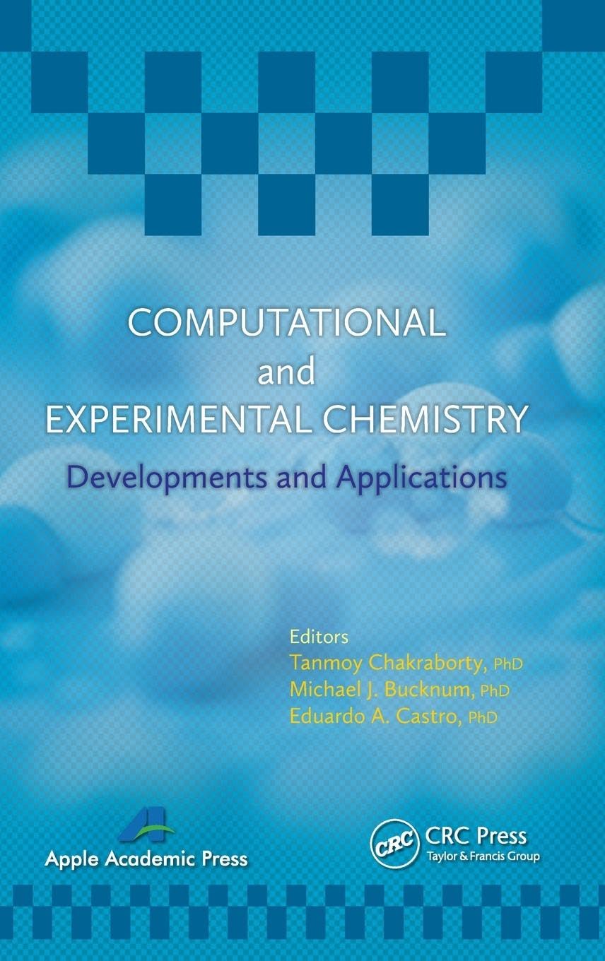 Product Image: Computational and Experimental Chemistry