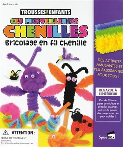 Ces Merveilleuses Chenilles: Bricolage en fil chenille: Coffret bricolage en fil chenille (Trousses Pour Enfants) Tiptoi & Games