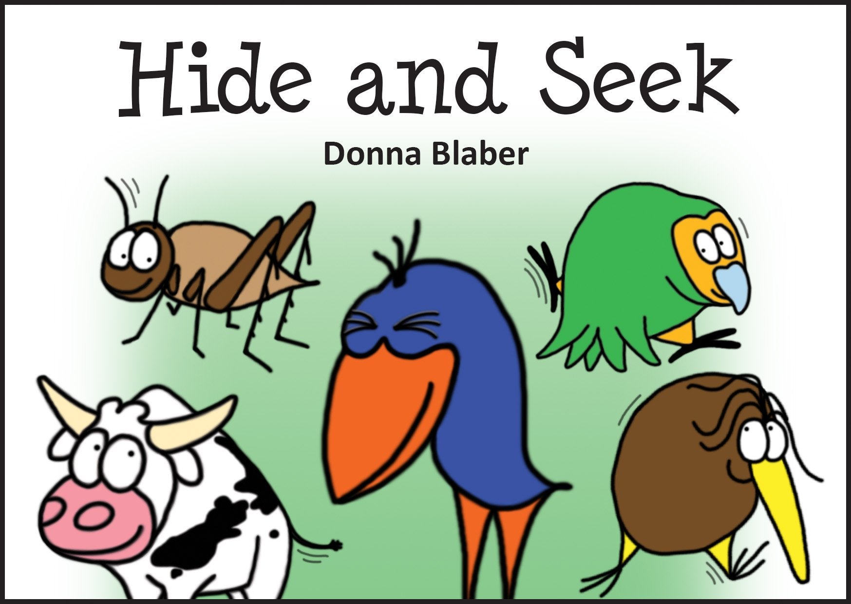 Hide and Seek (book 5, Kiwi Critters series) Children's books