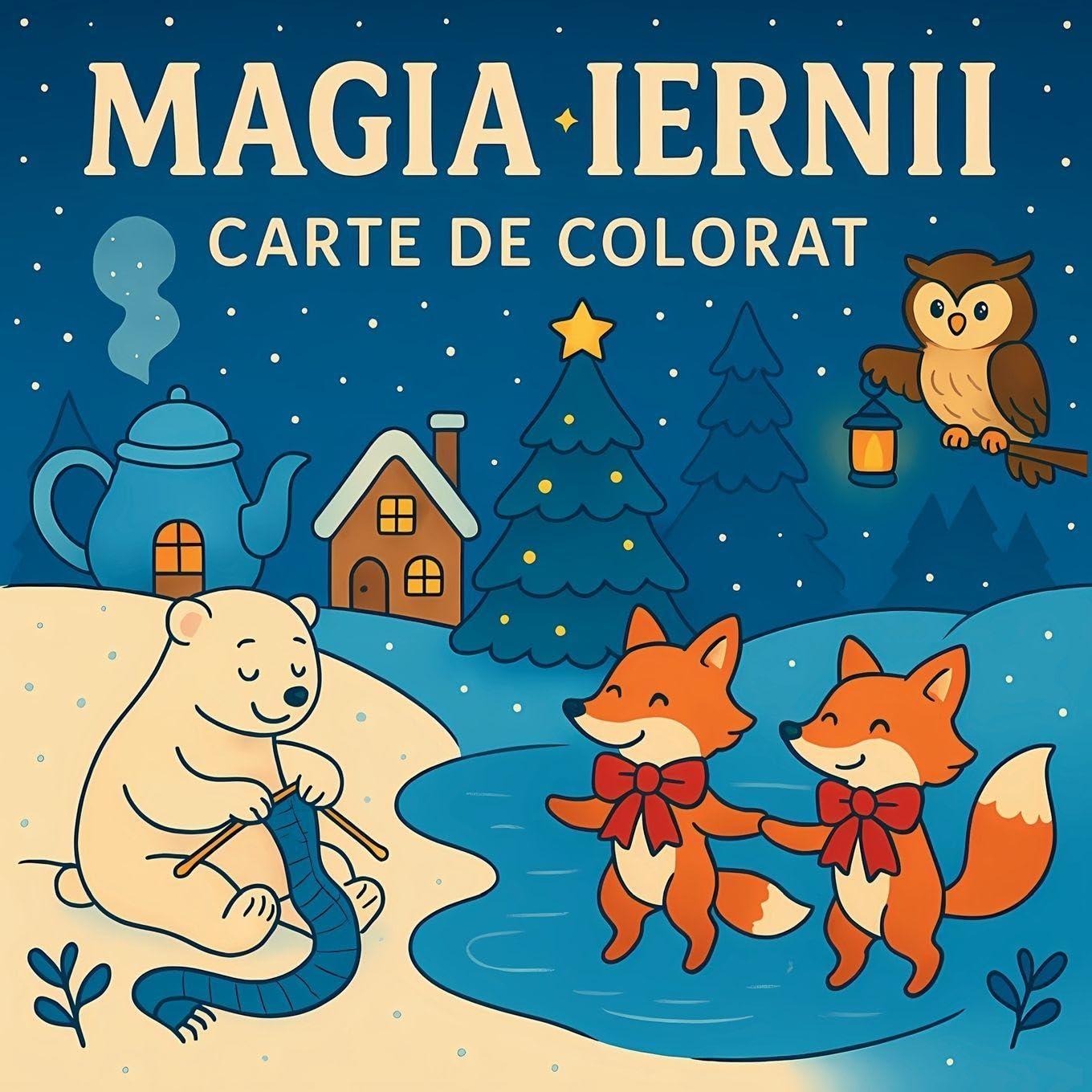 Magia Iernii - Carte de Colorat Non-fiction