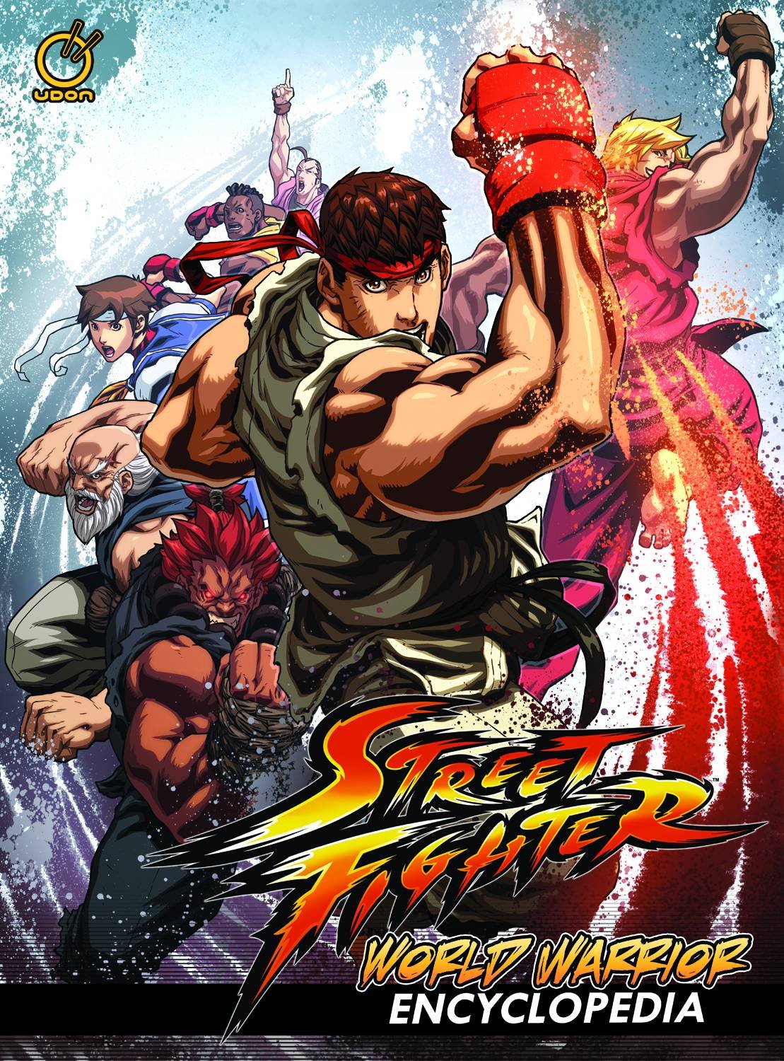 Street Fighter: World Warrior Encyclopedia Hardcover book