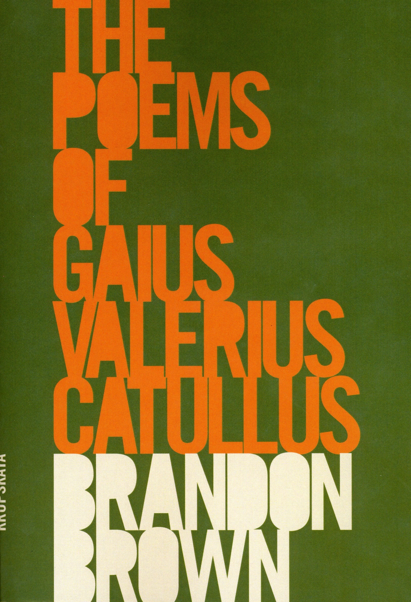 The Poems of Gaius Valerius Catullus book