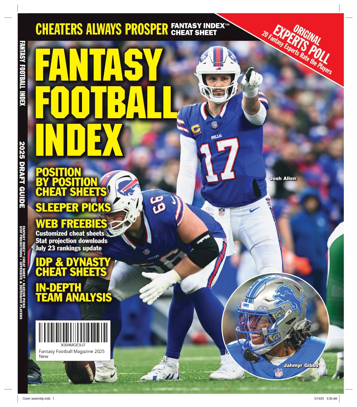 Fantasy Football Index 2025 Reference Books