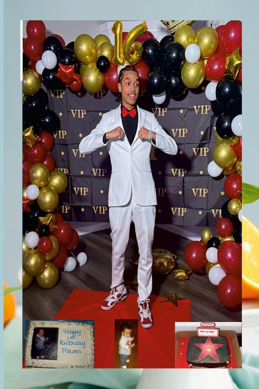 Mason Isaac Bodden 16th Birthday Celebration Memories