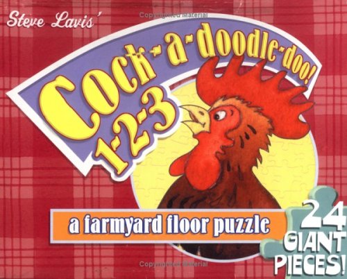 Steve Lavis' Cock-A-Doodle-Doo! 1-2-3: A Farmyard Floor Puzzle Tiptoi & Games