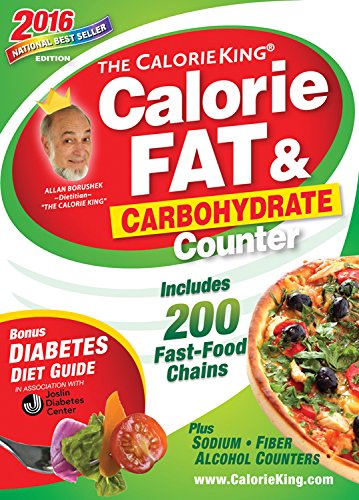 The Calorieking Calorie, Fat & Carbohydrate Counter 2016 Health, Nutrition & Fitness