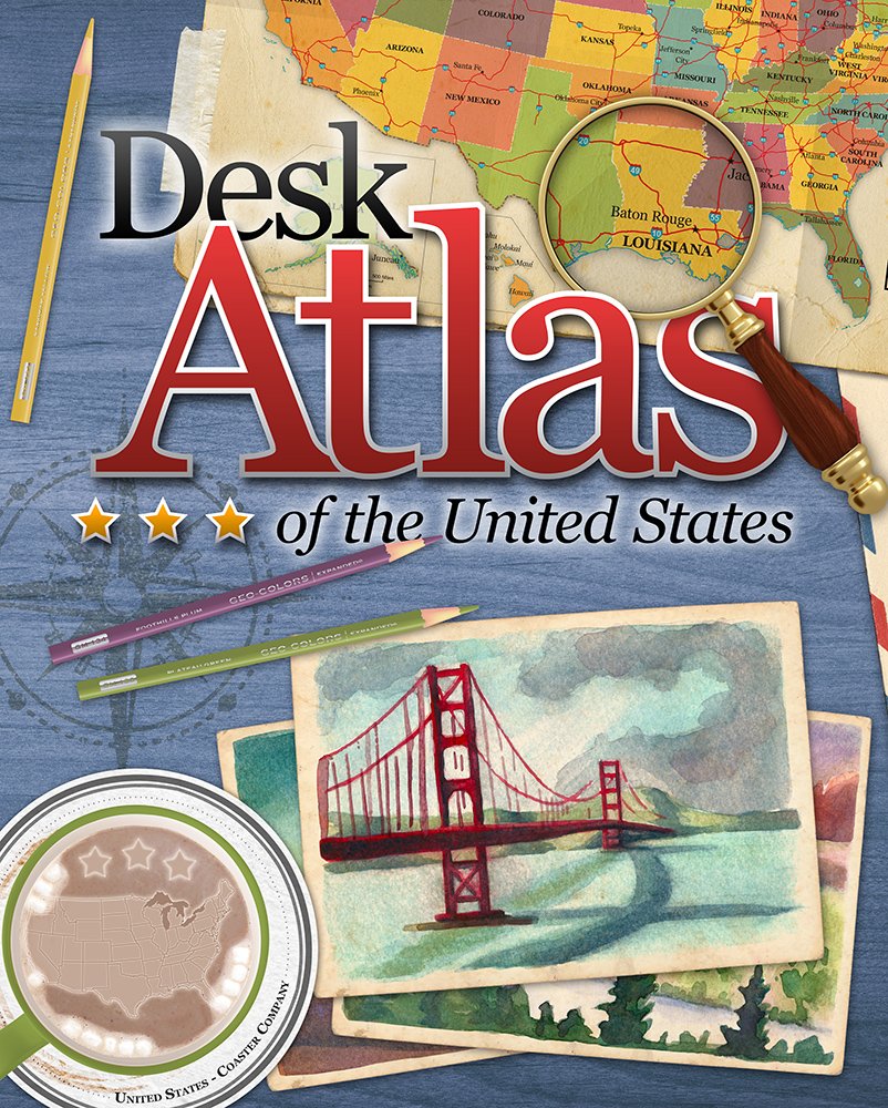 Desk Atlas of the United States Reference Books