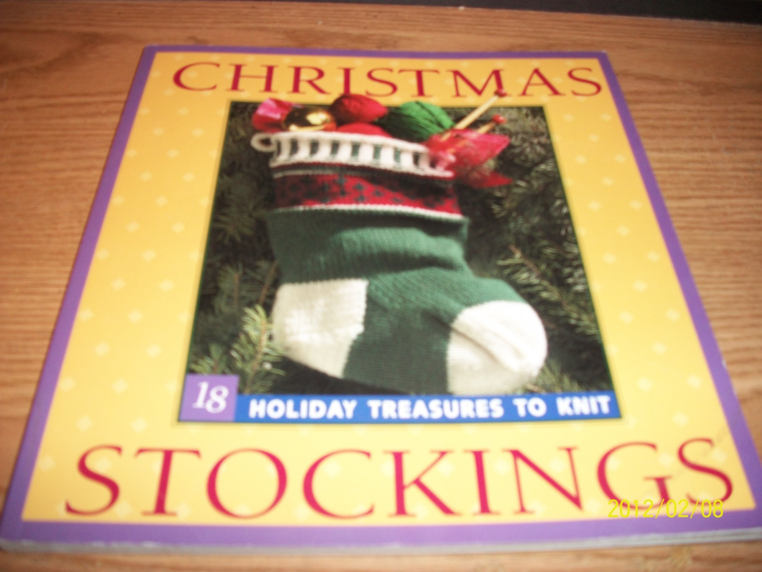 Christmas Stockings: 18 Holiday Treasures to Knit Hobbies & Crafts