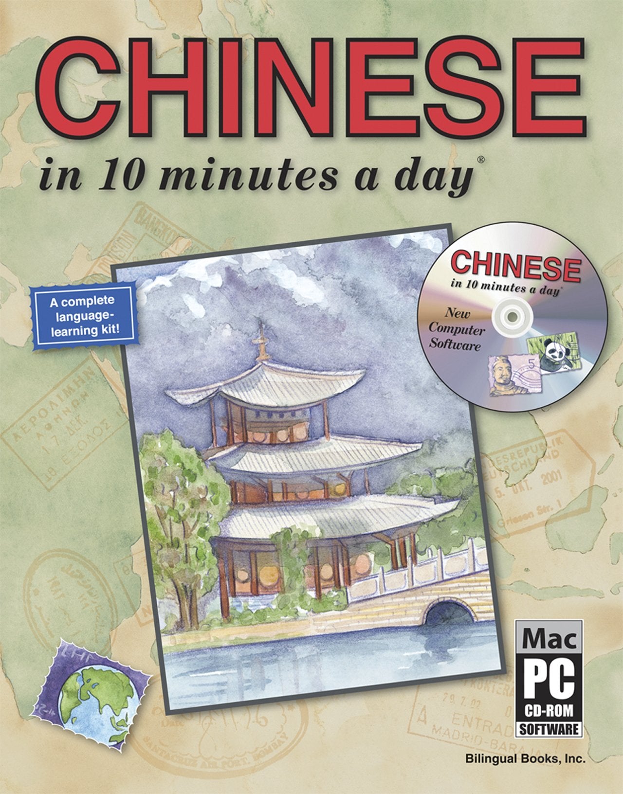 Chinese in 10 Minutes a Day with CD-ROM (10 Minutes a Day Series) Foreign Languages ​​& Dictionaries
