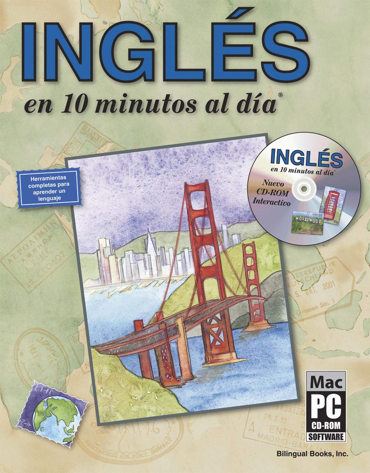 Ingles en 10 minutos al dia/English in 10 Minutes a Day with CD-Rom (10 Minutes a Day Series) Foreign Languages ​​& Dictionaries