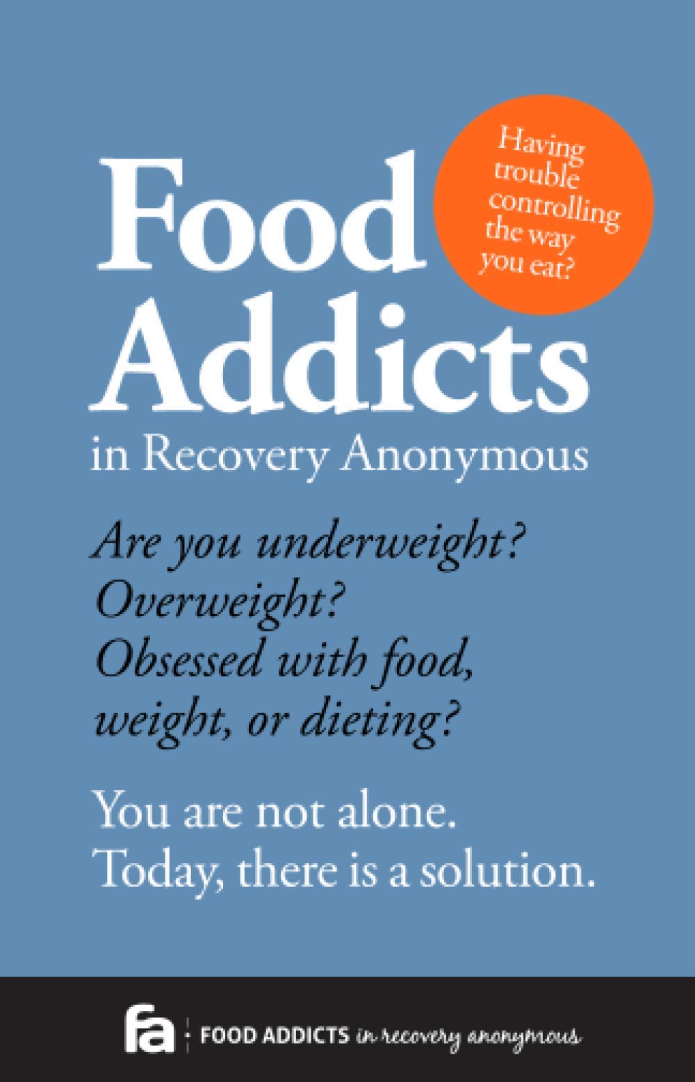 Food Addicts in Recovery Anonymous Health, Nutrition & Fitness