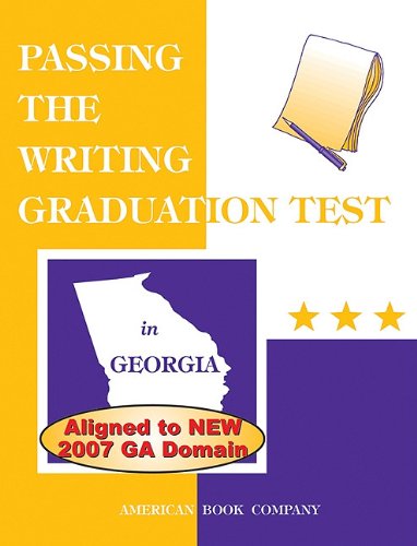 Product Image: Passing the Writing Graduation Test in Georgia