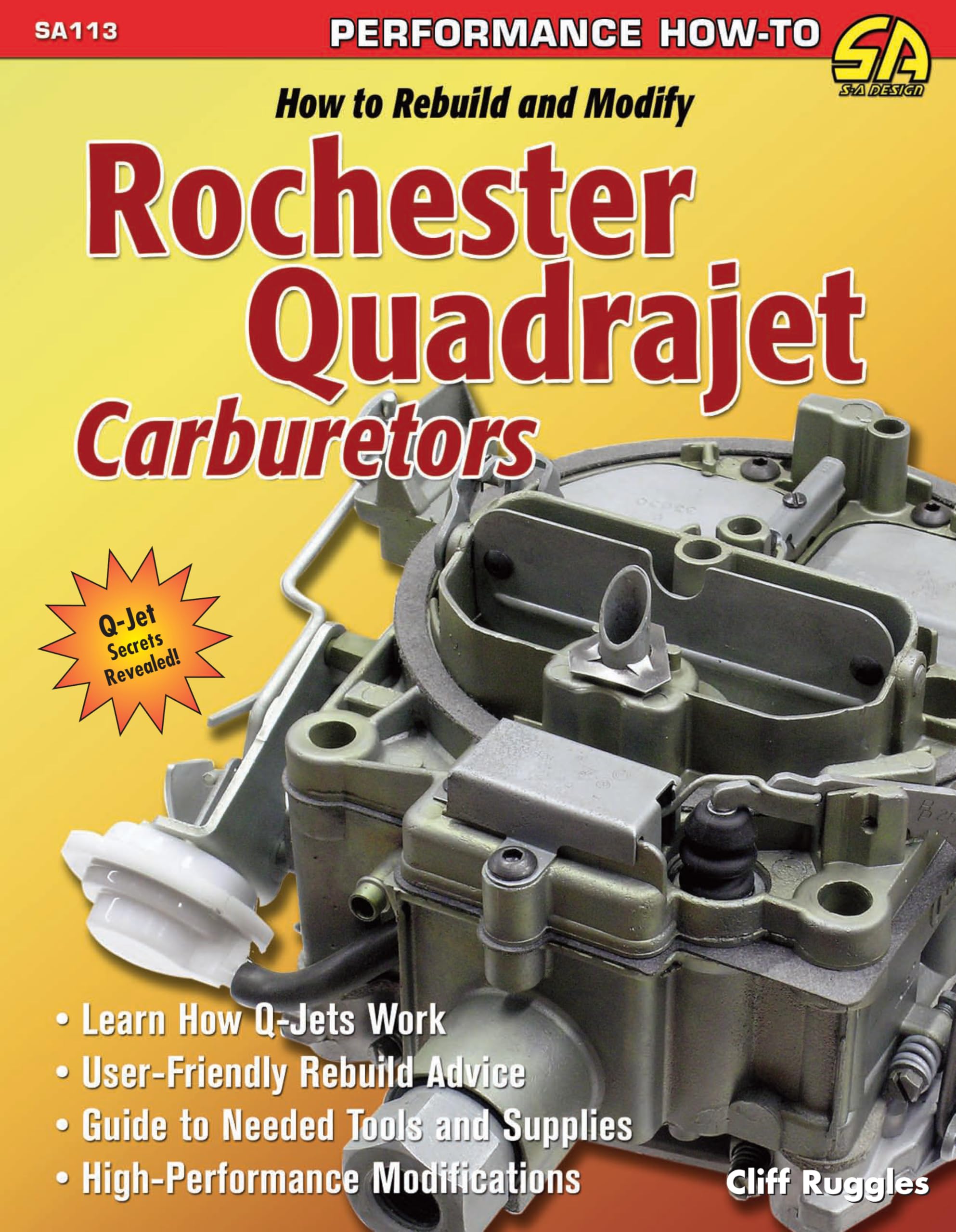 How to Build and Modify Rochester Quadrajet Carburetors (S-a Design) Leisure, Home & Garden
