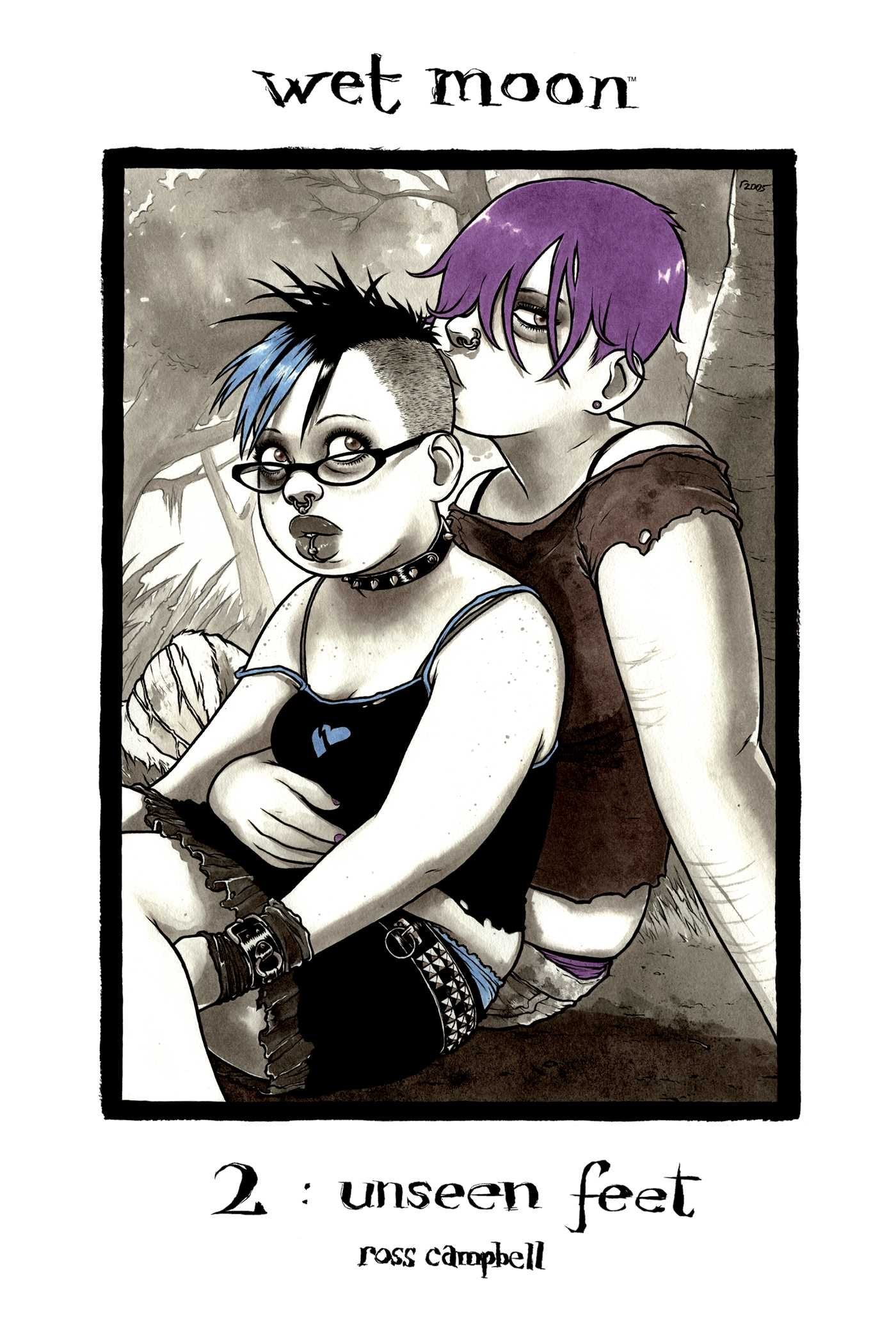 Wet Moon Volume 2: Unseen Feet Manga