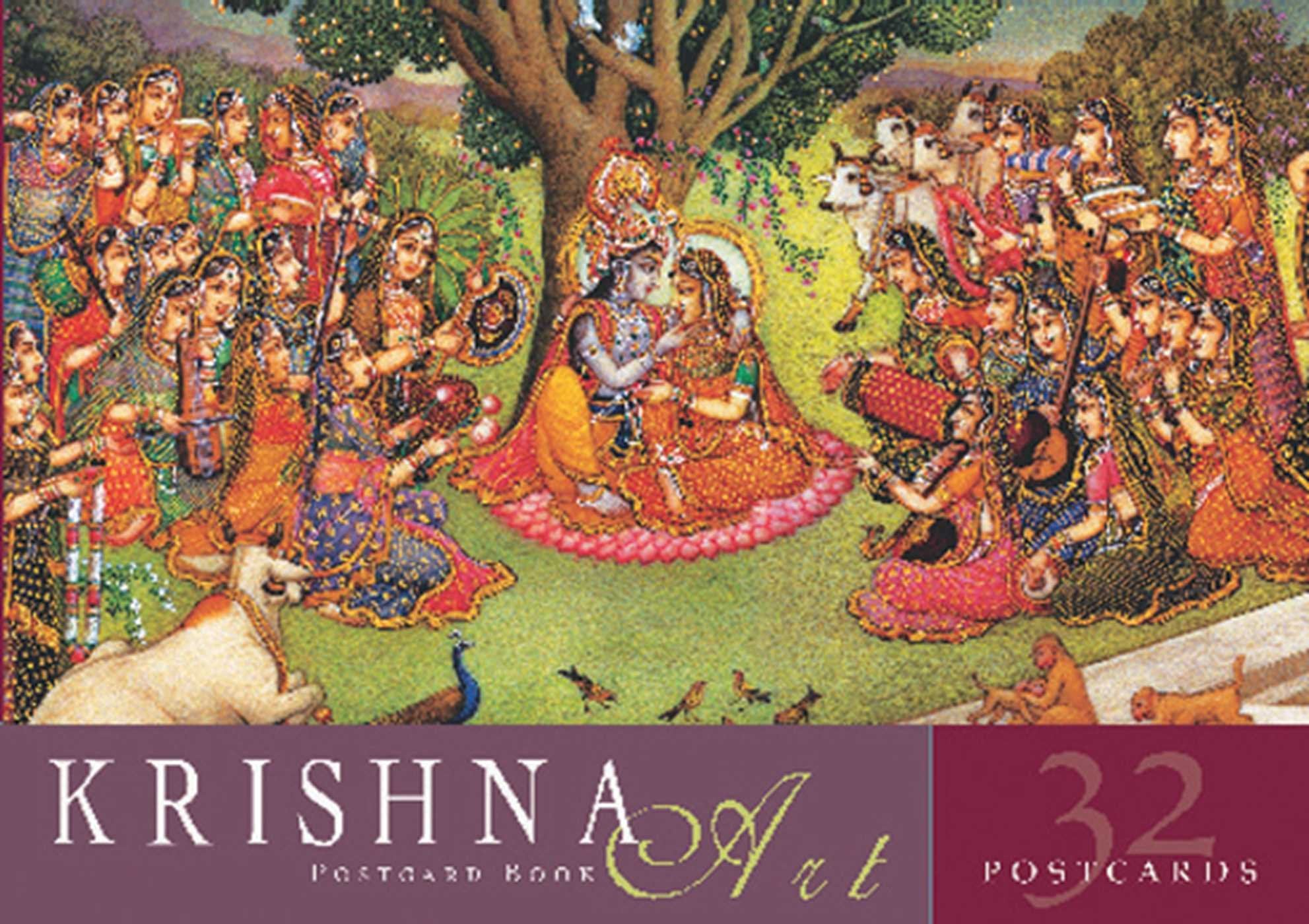 Product Image: Krishna Art Postcard Book