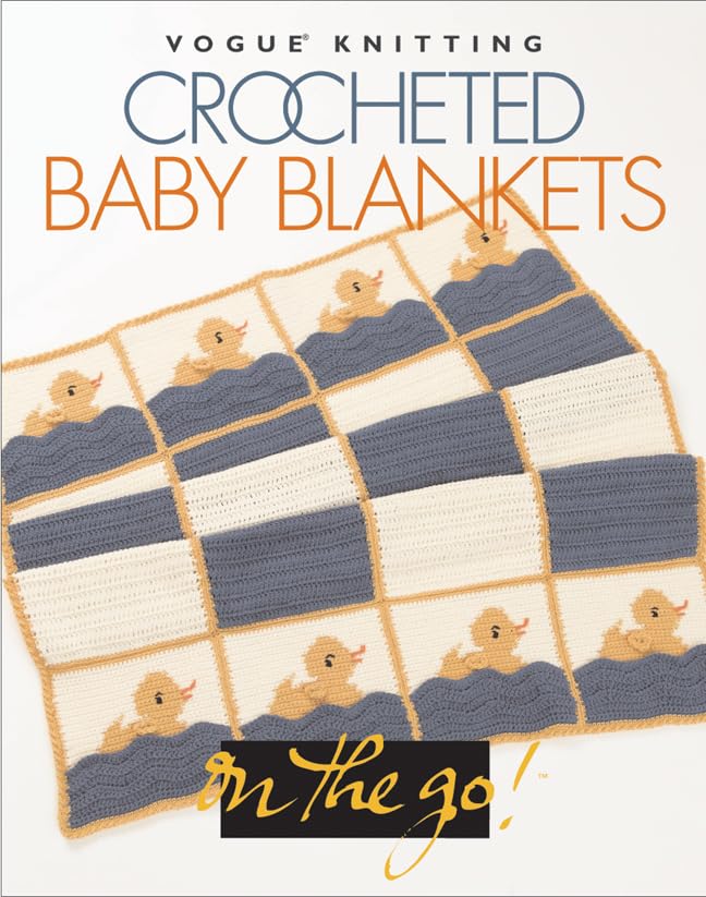 Crocheted Baby Blankets (Vogue Knitting on the Go) Hobbies & Crafts