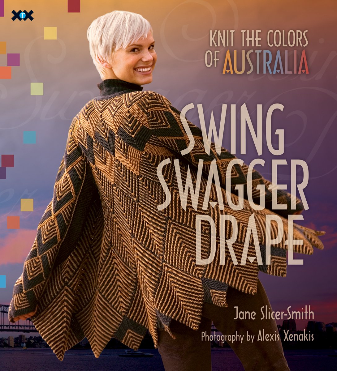 Swing Swagger Drape: Knit the Colours of Australia Hobbies & Crafts