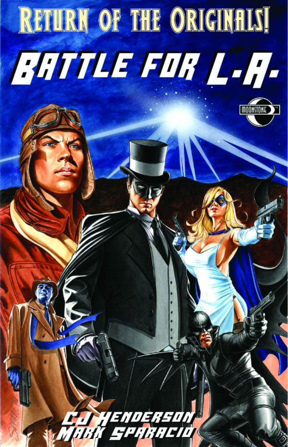 Return Of The Originals: Battle For L.A. Hardcover Superheroes