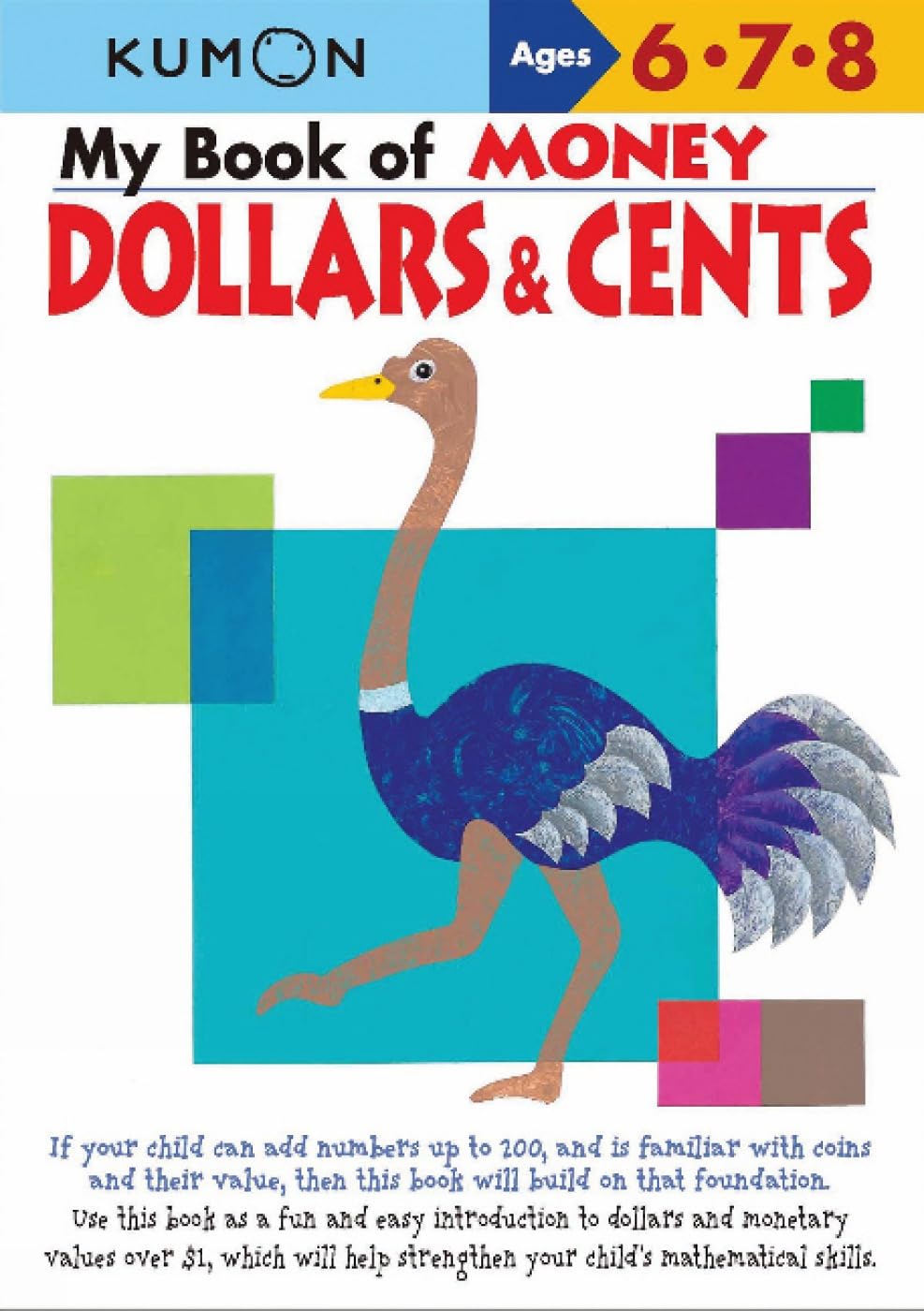 Kumon My Book of Money Dollars and Cents Non-fiction