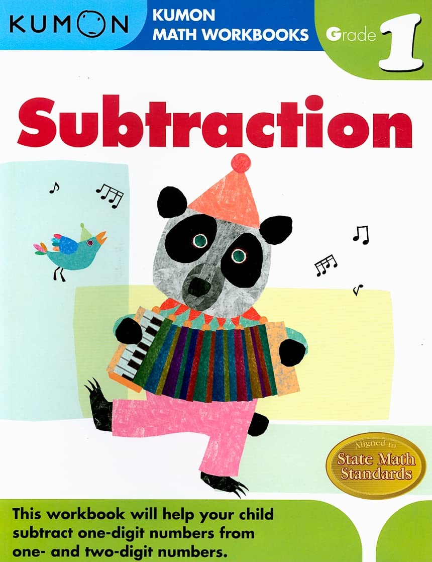 Kumon Grade 1 Subtraction Tiptoi & Games