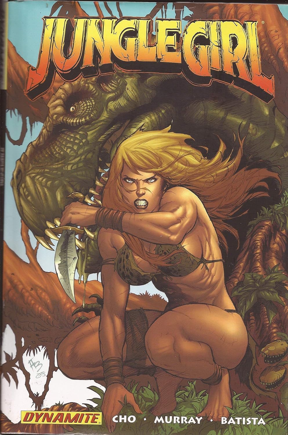 Frank Cho's Jungle Girl Volume 1 Oversized Hardcover book